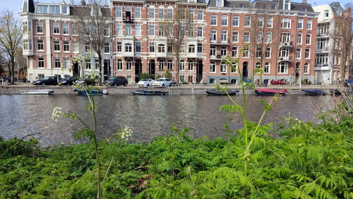 bij de Singelgracht Amsterdam